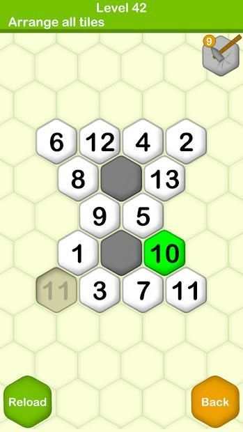 Hexa Puzzle - Number Sorting Brain Game screenshot 5