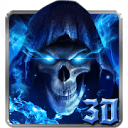 ikon 3D Blue Grim Reaper Launcher