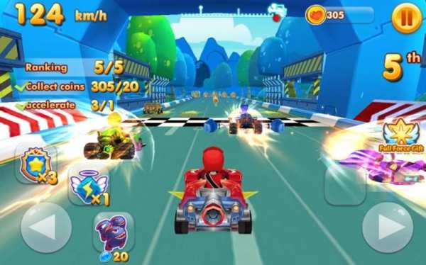 Power Kart Ninja Steel screenshot 1