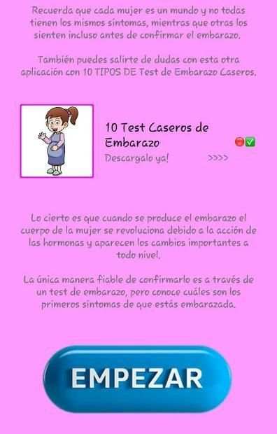 Test de Embarazo Seguro screenshot 4