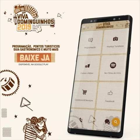 App Viva Dominguinhos screenshot 1