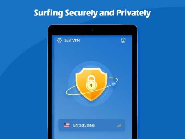 Surf VPN - A Secure, Free, Unlimited VPN Proxy screenshot 4
