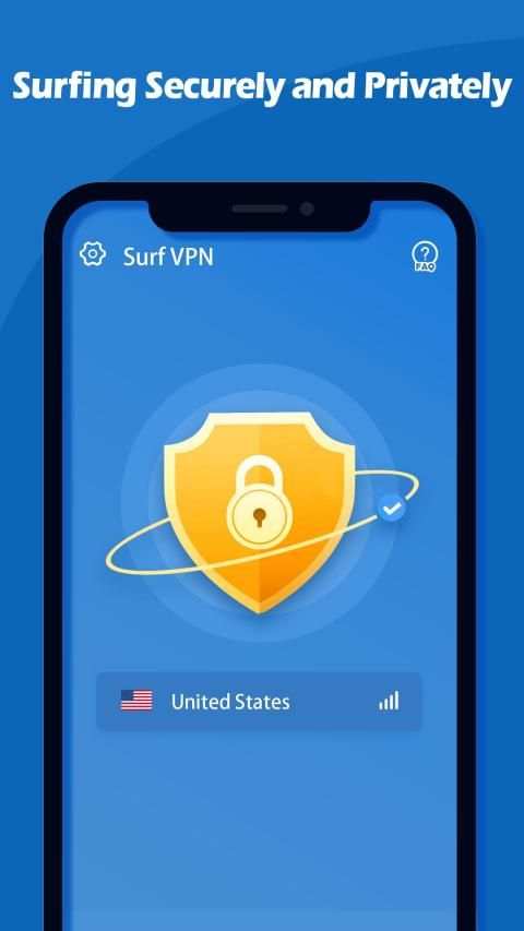 Surf VPN - A Secure, Free, Unlimited VPN Proxy screenshot 9