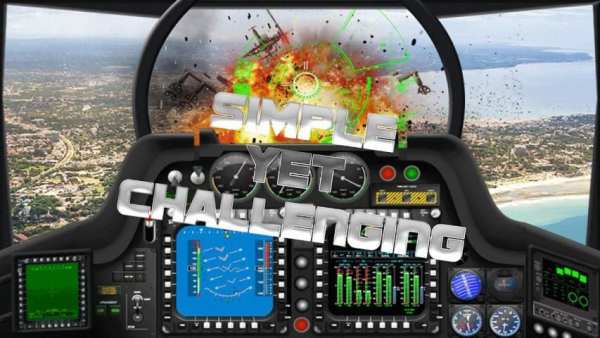 Helicopter Battle Simulator स्क्रीनशॉट 1