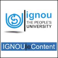 IGNOU e-Content