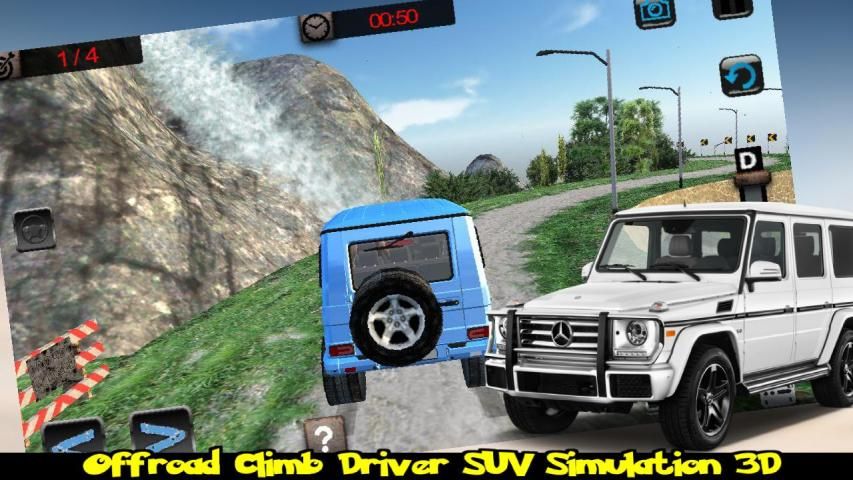 Offroad Climb Driver SUV Simulation 3D स्क्रीनशॉट 1