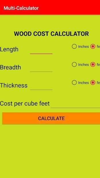 Multi-Calculator screenshot 3