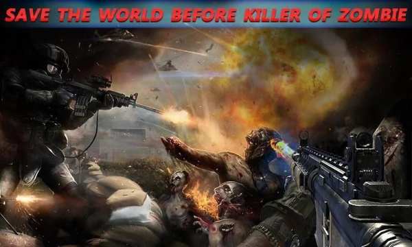 Real Zombie Shooter 3D free screenshot 1