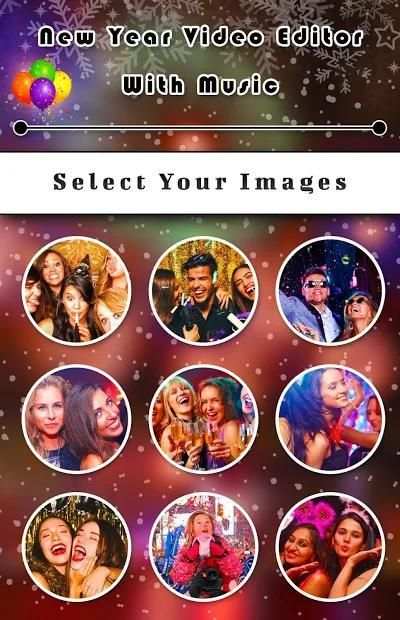 New Year Video Editor With Music - Happy New Year screenshot 4