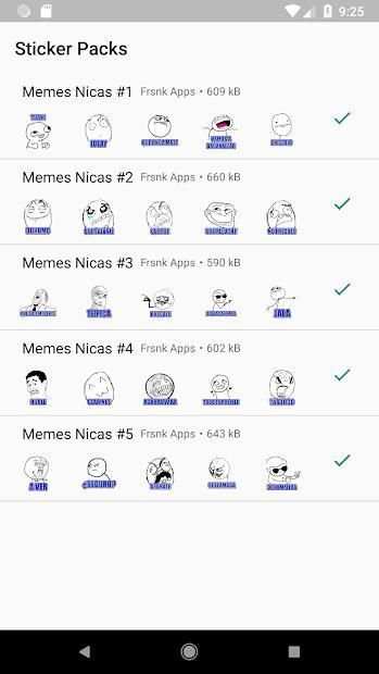 Memes Nicas WhatsApp Stickers WAStickerApps screenshot 2