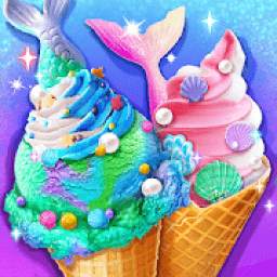 Mermaid Princess Ice Cream