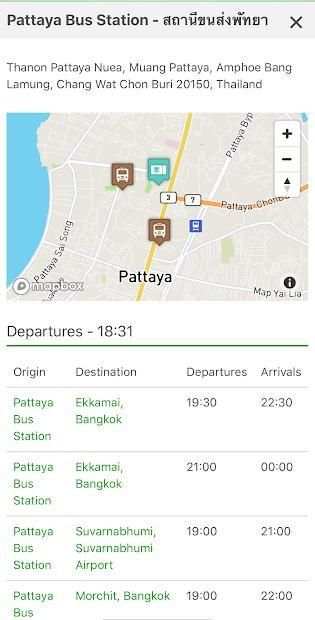 Pattaya Bus screenshot 1