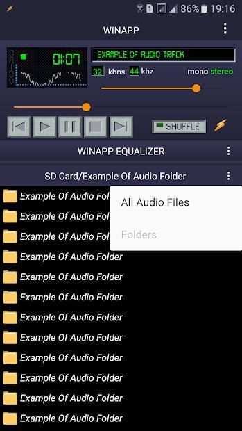 Winamp : Music Player , Audio Player , mp3 Player screenshot 6