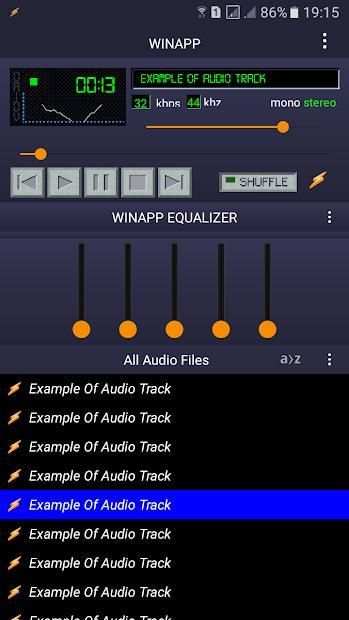 Winamp : Music Player , Audio Player , mp3 Player screenshot 9