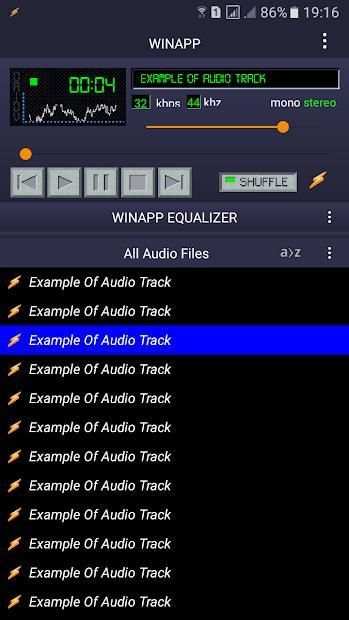 Winamp : Music Player , Audio Player , mp3 Player screenshot 4