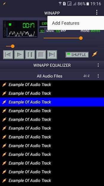 Winamp : Music Player , Audio Player , mp3 Player screenshot 3