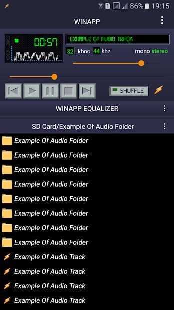 Winamp : Music Player , Audio Player , mp3 Player screenshot 10