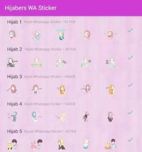 Sticker Hijabers For WA screenshot 2