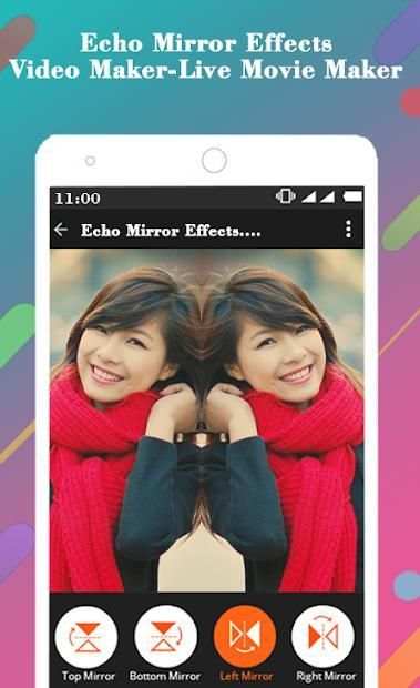 Echo Mirror Effects Video Maker-Live Movie Maker स्क्रीनशॉट 2