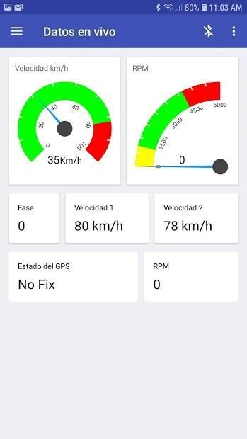 Speed controller screenshot 2