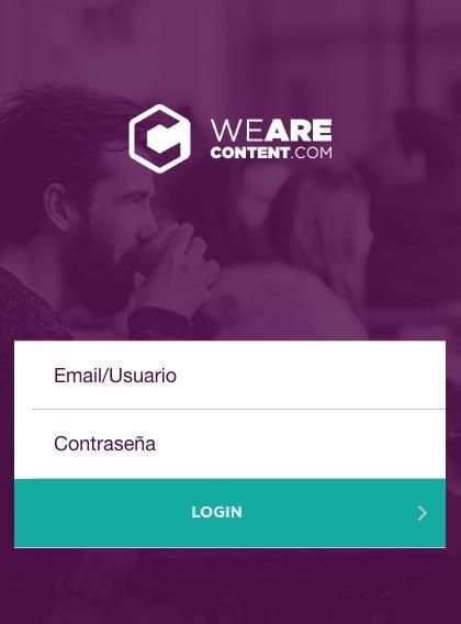 WeAreContent screenshot 2