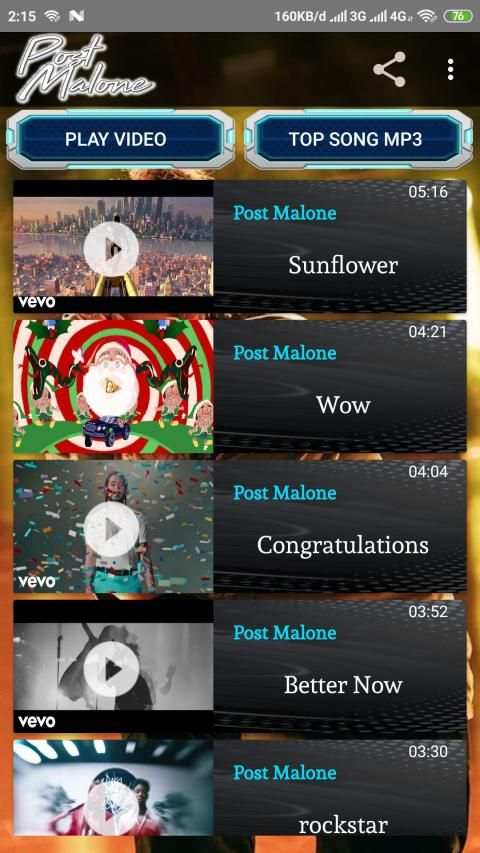 Post Malone | The Best New Music Video Collection 3 تصوير الشاشة