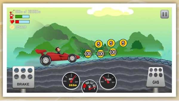 Car Race : Hill Racing screenshot 2