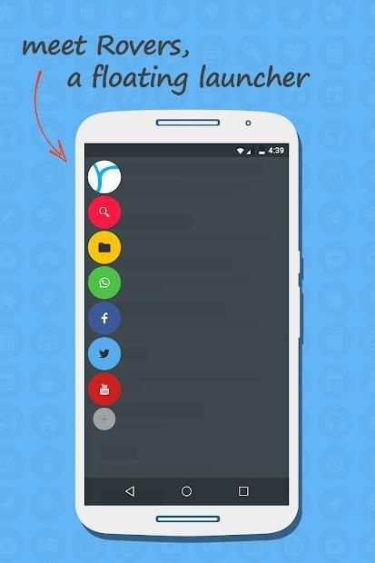 Rovers Floating Launcher screenshot 2