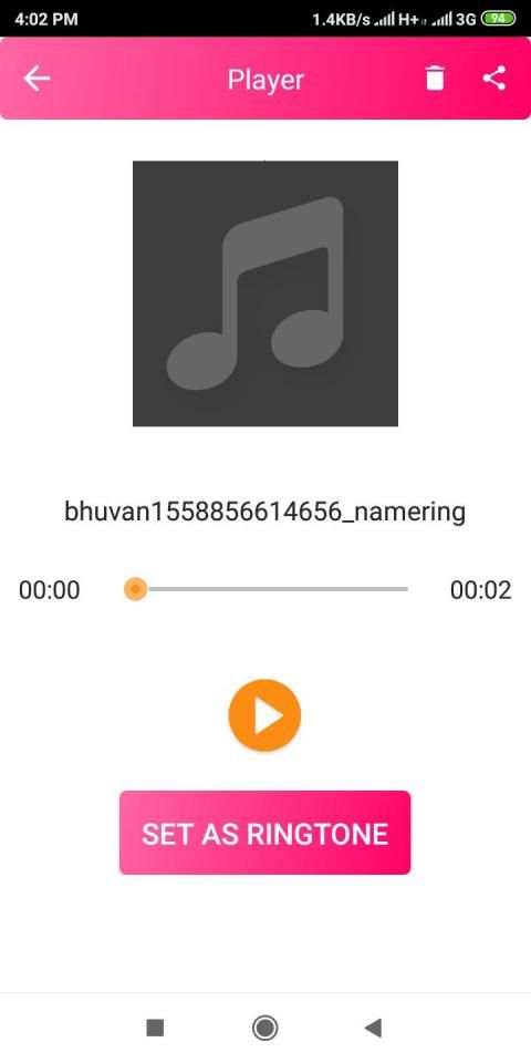 My Name Ringtone Maker 3 تصوير الشاشة