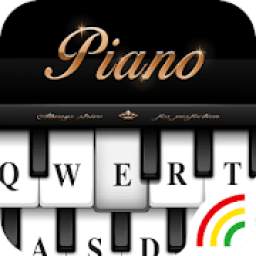 Black&White Piano Keyboard Theme