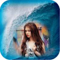 Ocean Wave Photo Frames on 9Apps