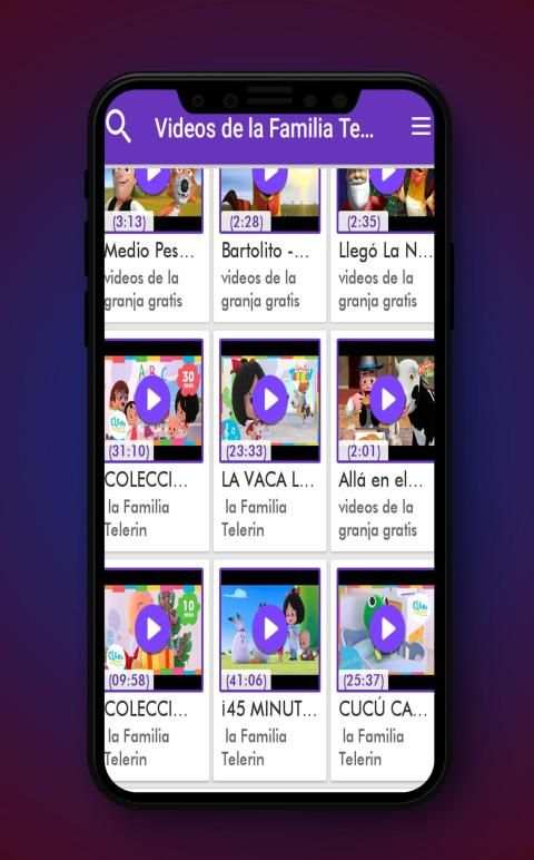 Videos de la Familia Telerin en español screenshot 1