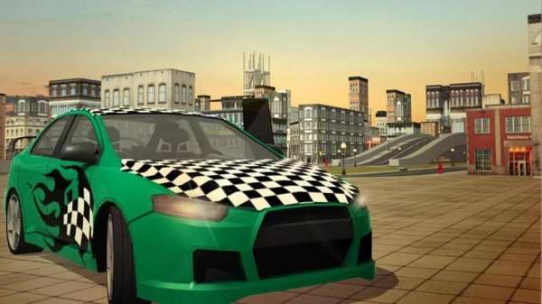 Free Flying Racing Car Driving screenshot 17
