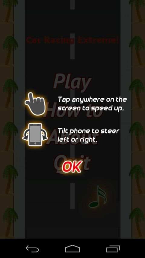 Car Racing Extreme! screenshot 1