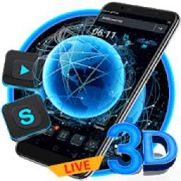 3D Technology Live Launcher Theme*