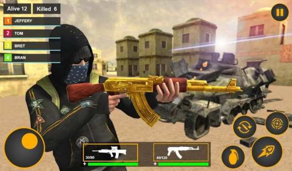 Modern Battleground Intense Shooting Free Fire screenshot 1