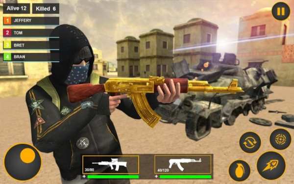 Modern Battleground Intense Shooting Free Fire screenshot 5