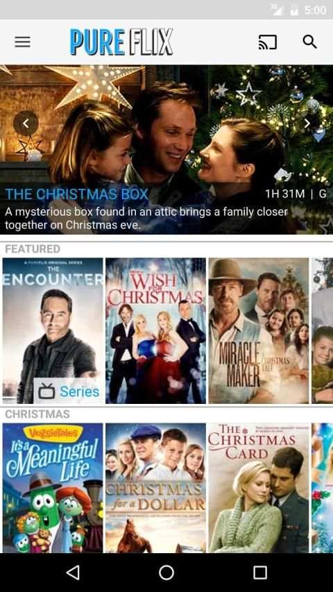 PureFlix स्क्रीनशॉट 1