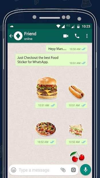 Food Sticker For Whatsapp screenshot 2