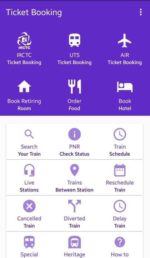 IRCTC Ticket Booking स्क्रीनशॉट 7