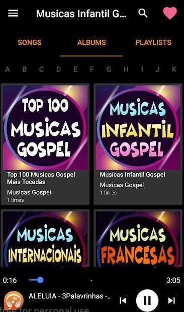 Musicas Infantil Gospel скриншот 1