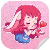 New WAStickerApps * Girly Stickers For WhatsApp