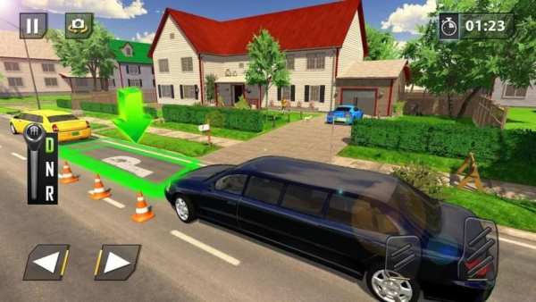 Limousine Car Driving Real Parking स्क्रीनशॉट 2