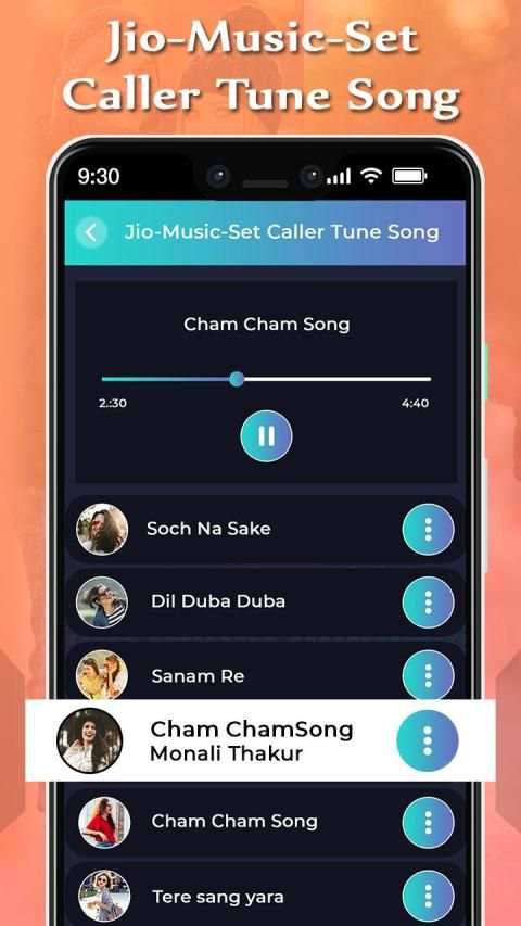 Jio-Music-Set Caller Tune Song स्क्रीनशॉट 4