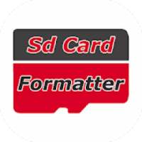 SD card data Formatter - formatting sd data