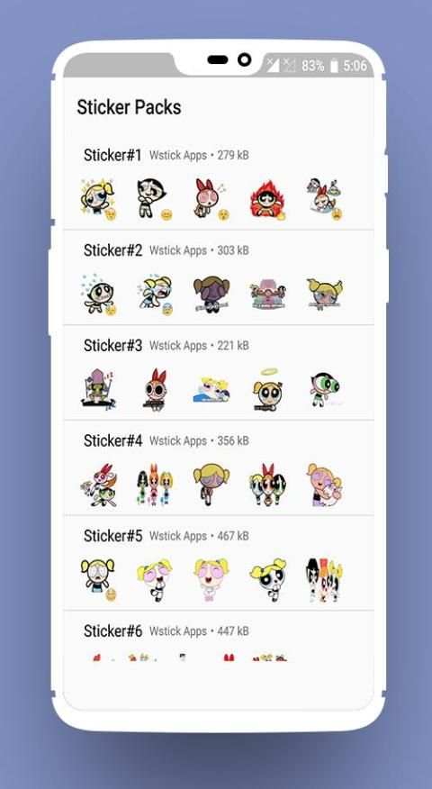 Sticker de las Chicas Poderosas Para WhatsApp screenshot 6