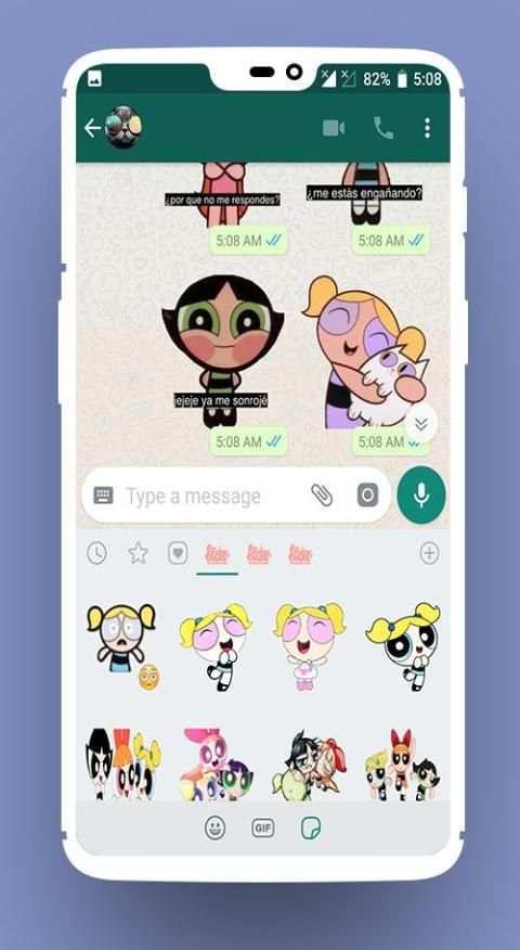 Sticker de las Chicas Poderosas Para WhatsApp screenshot 2