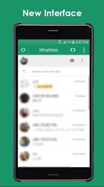 WhatsUp Web - Clone Chat App स्क्रीनशॉट 5