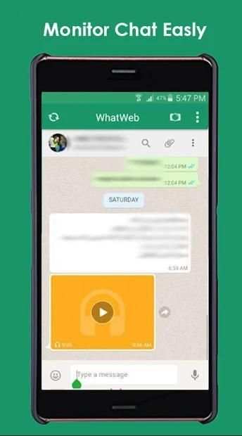 WhatsUp Web - Clone Chat App स्क्रीनशॉट 4