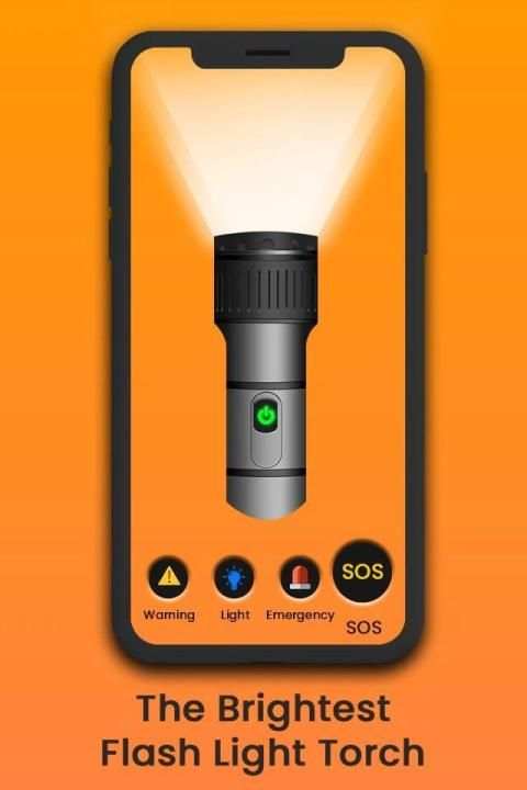 Flash Torch : Power Brightest Flashlight screenshot 1